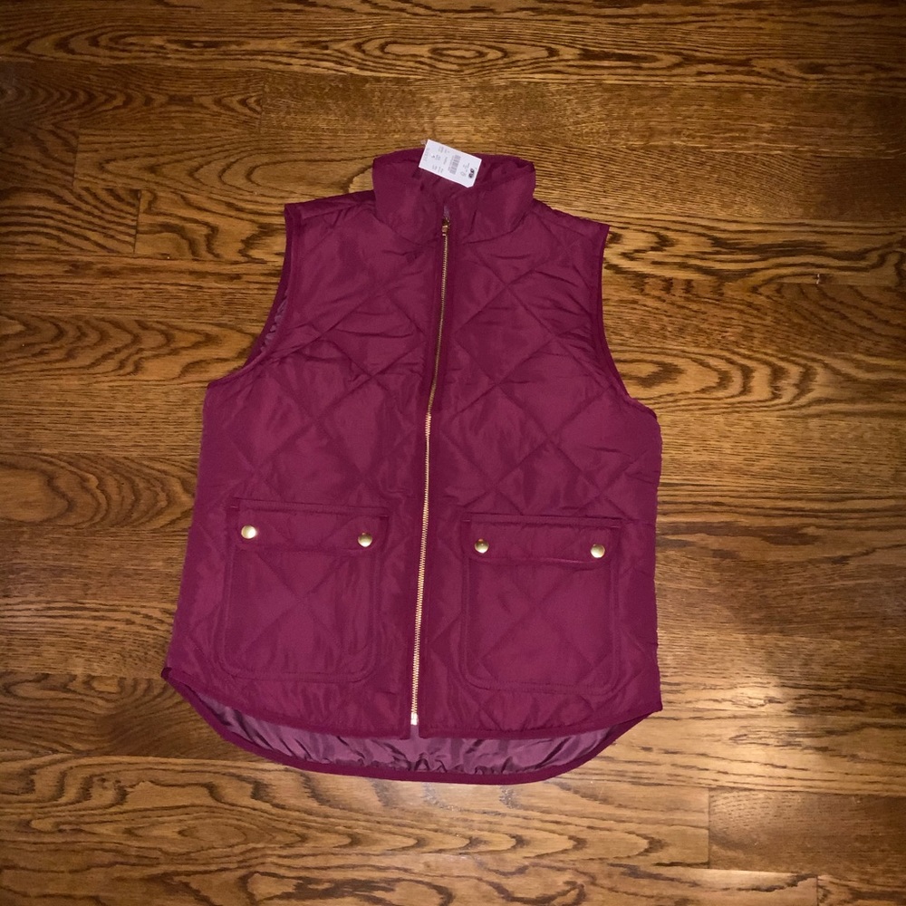 Jcrew Pink puffy vest